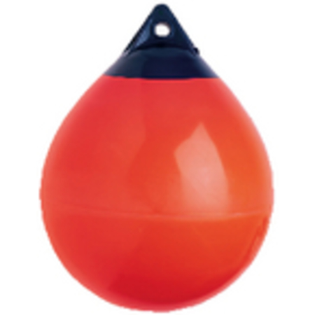 POLYFORM Red "A" Series Buoy; 8" Dia. 75-404-910